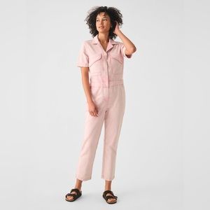 Faherty Blythe Jumpsuit in Pink